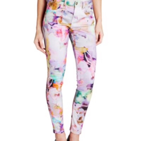 ted baker floral jeans